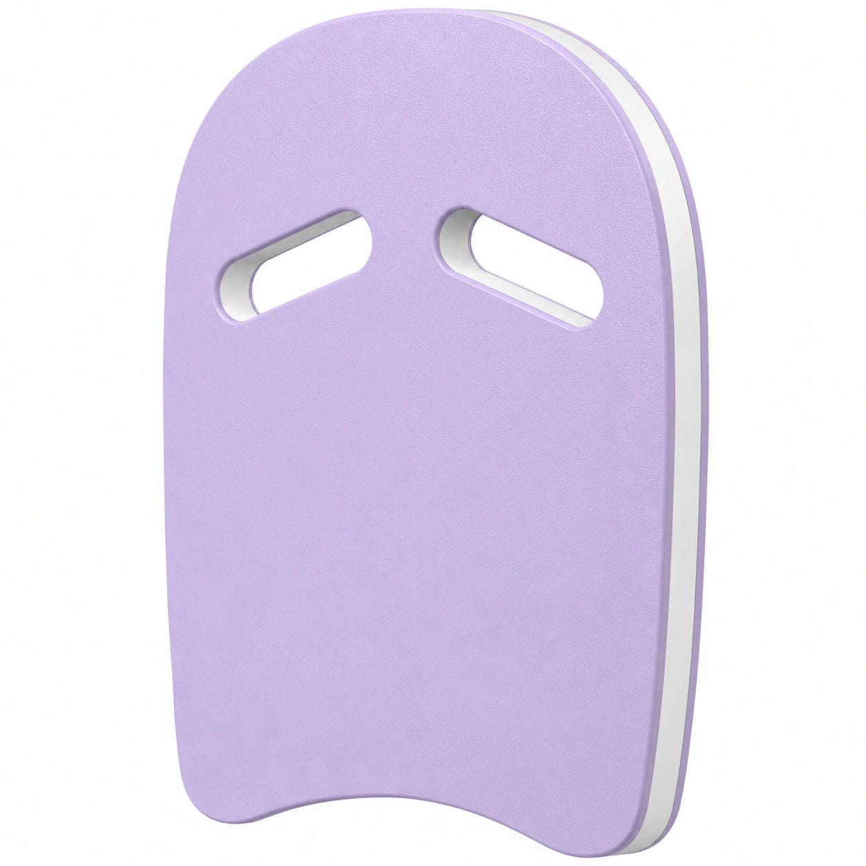 Tavoletta da Nuoto Ergonomica in Schiuma Viola con Maniglie 42x32 cm