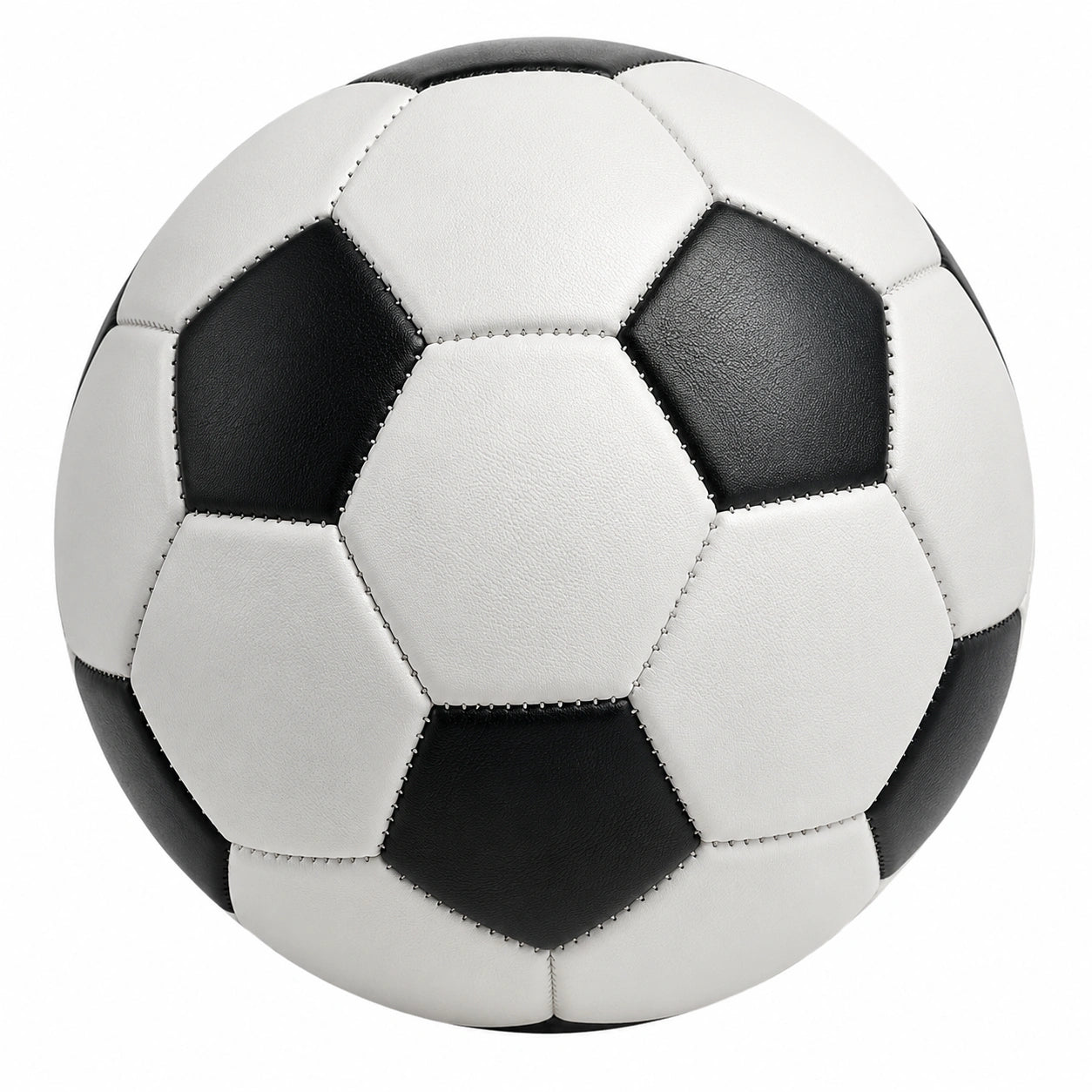 Pallone da Calcio Taglia 5 Bianco e Nero